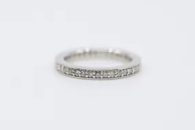 14k White Gold Diamond 0.36ctw Anniversary Ring (2.8g)