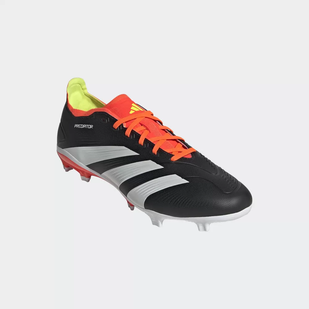 Adidas Predator League L FG Football Boots (Black/White/Solar Red)