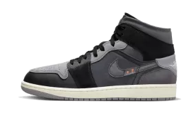 Air Jordan 1 Mid Inside Out Black