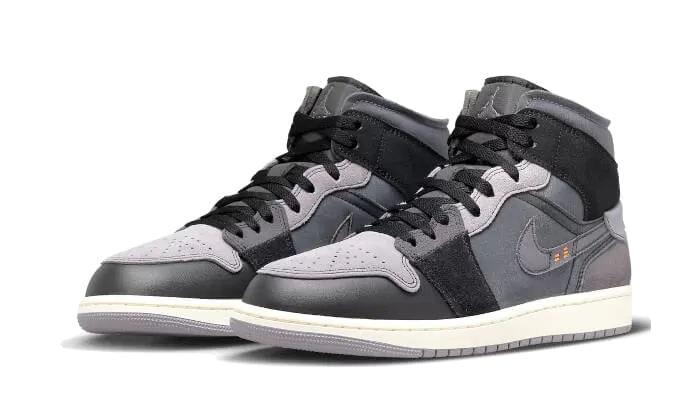 Air Jordan 1 Mid Inside Out Black