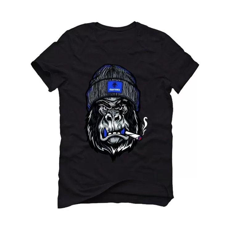 Air Jordan 12 Game Royal 2019 Black T-Shirt (Gorilla)