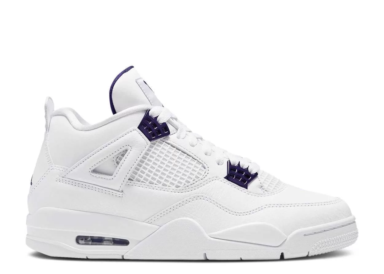 Air Jordan 4 Retro Metallic Purple