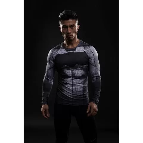 Batman 'Outsiders' Animated Long Sleeve Rashguard