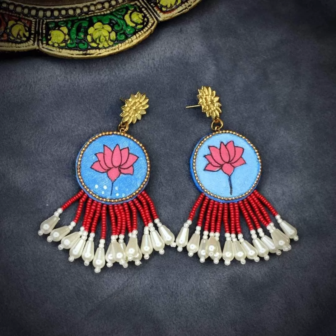 Bhoomi Handpainted (Necklace) Set