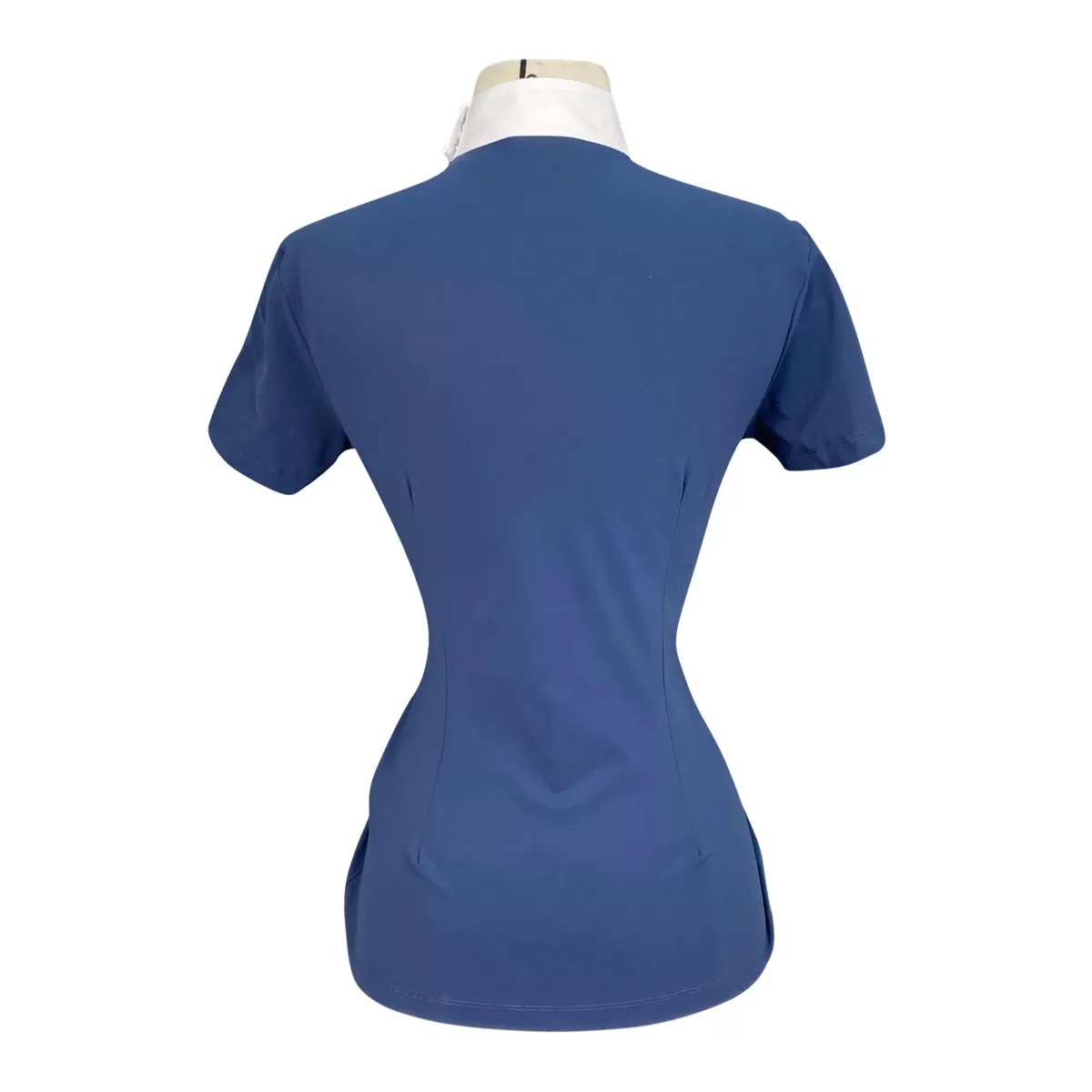 Cavalleria Toscana Jersey Competition Shirt w/Oval Pleated Bib in Atlantic Blue - Women's Medium