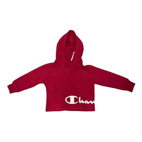 Champion Hoodie with side print 404195 CHA RS061 BGN red