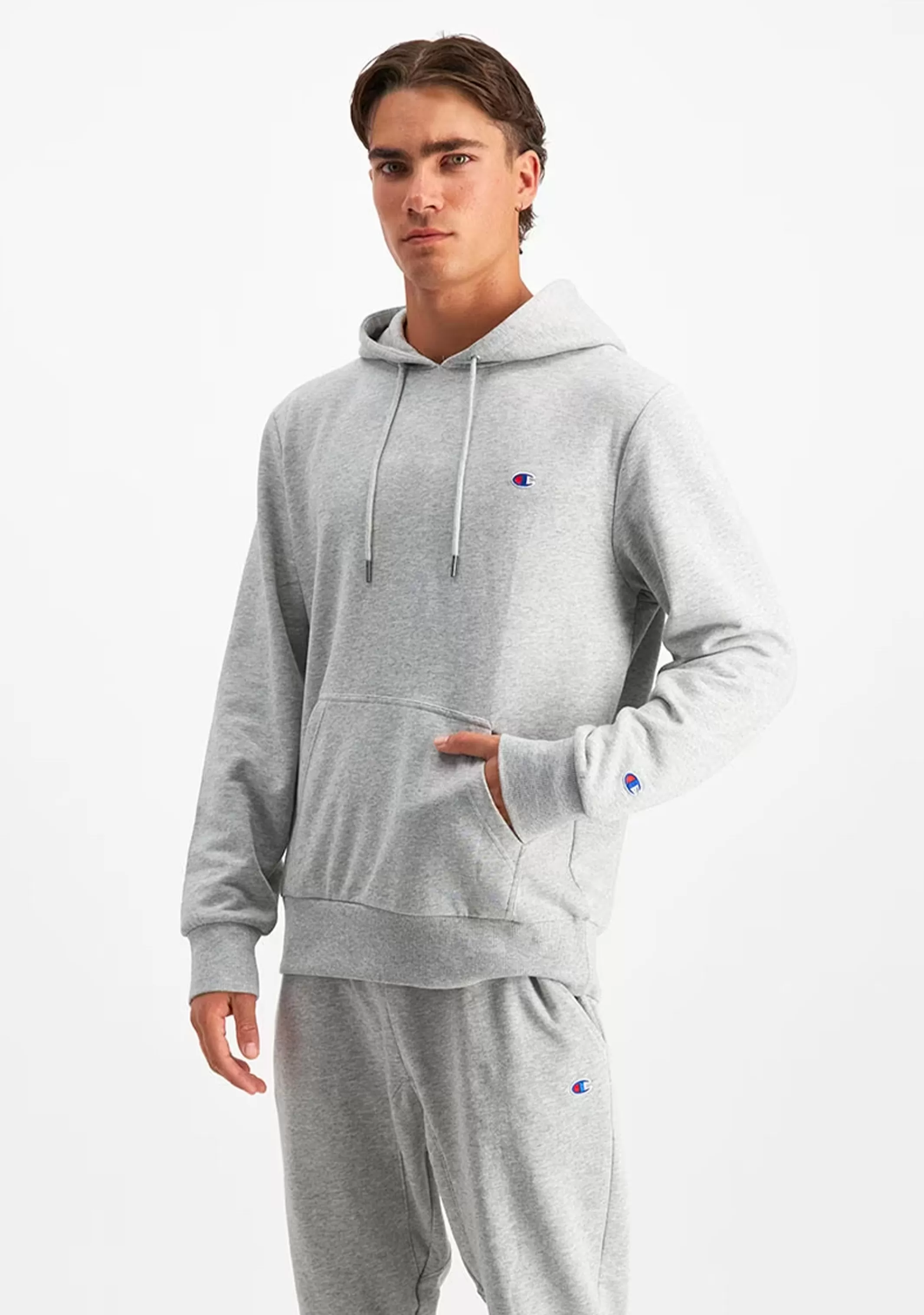 Champion Mens Lightweight Terry Hoodie <br> AVK7N A3R