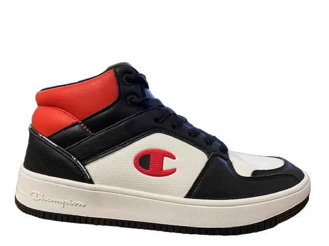 Champion Rebound 2.0 Mid men's high shoe S21907 KK003 black-white-red