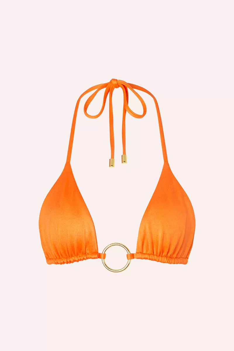 Cin Cin - Isle Hoop Halter - Orange