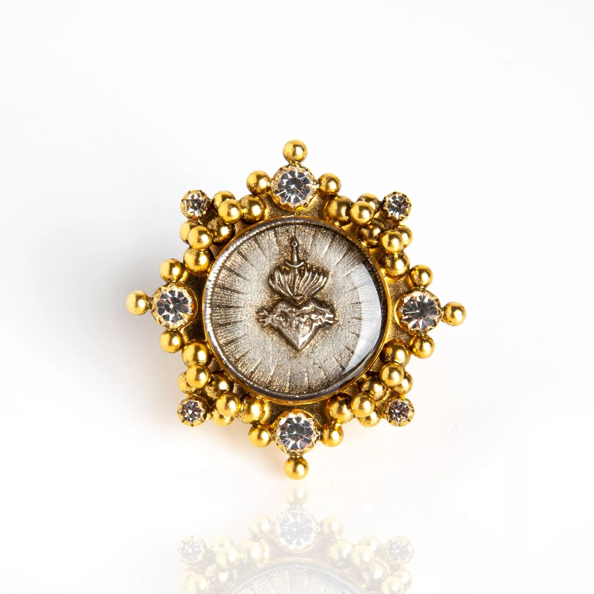 Cloister Sacred Heart Ring