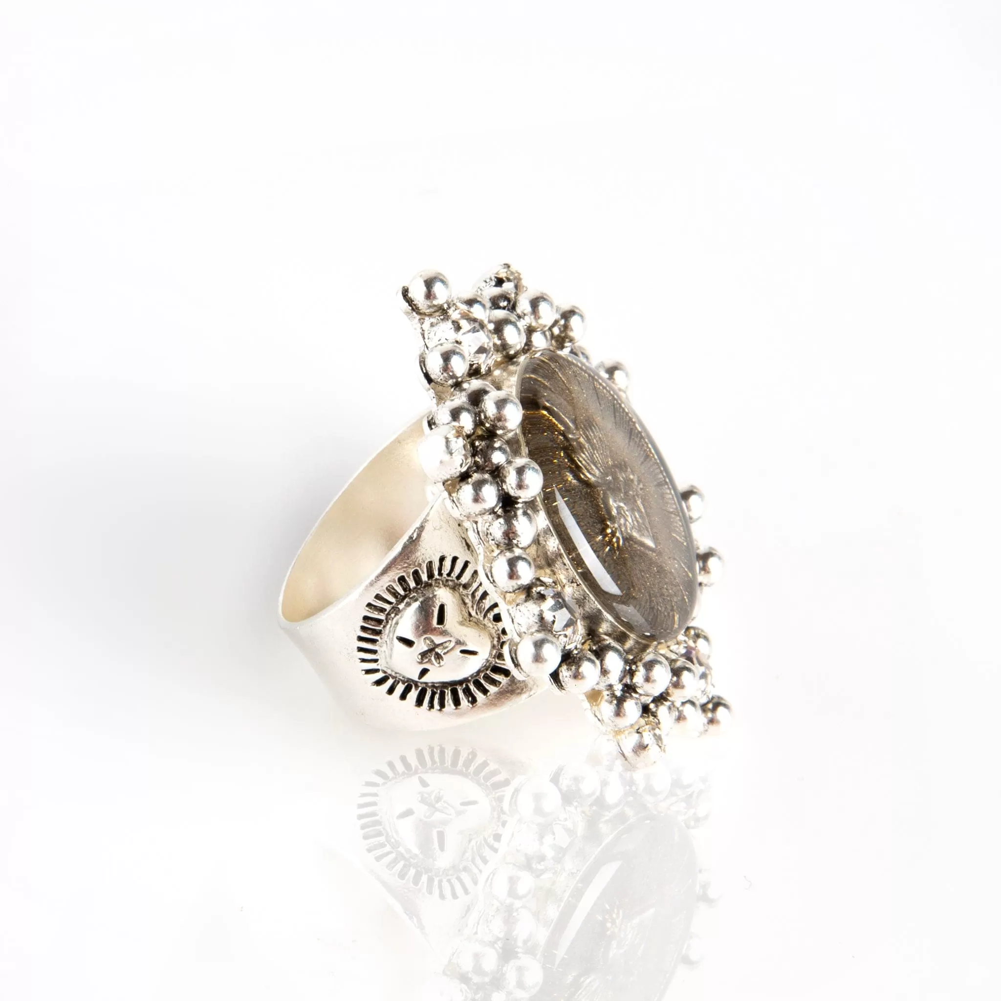 Cloister Sacred Heart Ring