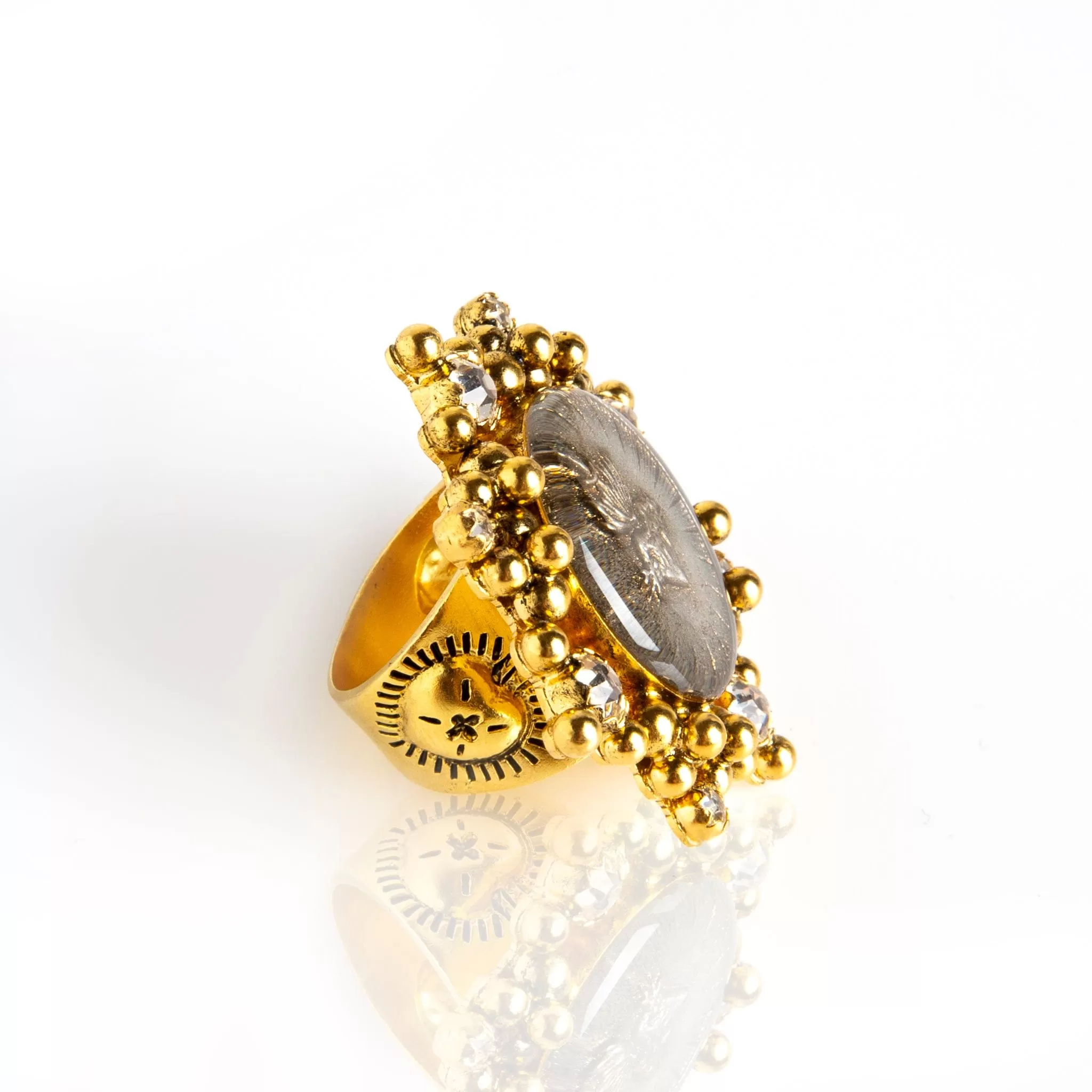 Cloister Sacred Heart Ring