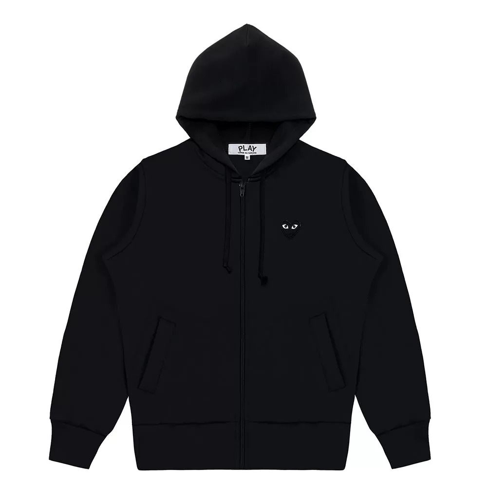 Comme des Garons PLAY Black Heart Full Zip Track Jacket