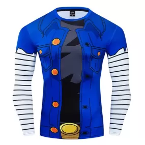 Dragon Ball Z Compression 'Lapis | Lazuli | Android 18' Long Sleeve Rashguard