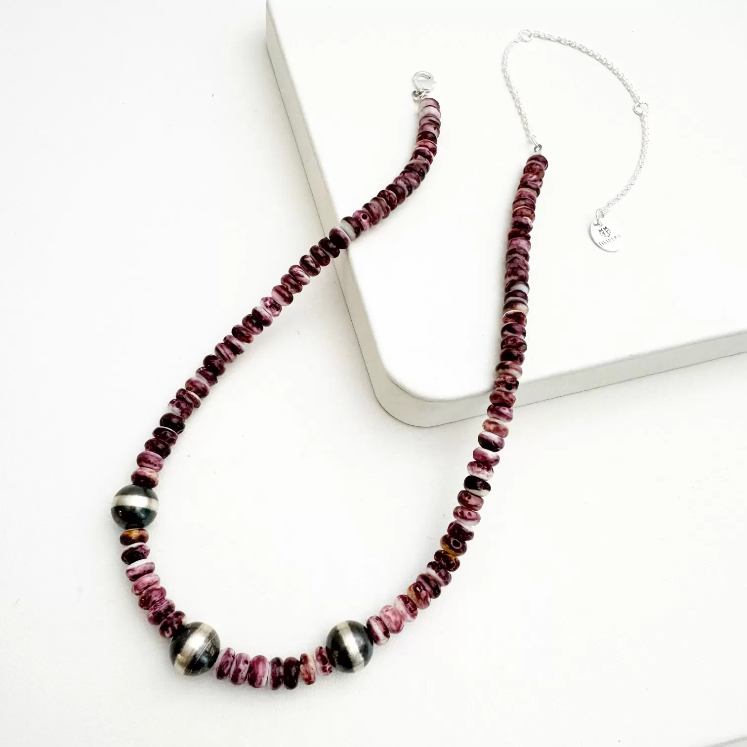 Eric's Purple Spiny Perfection Necklace