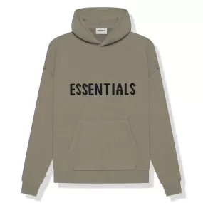 Fear Of God Essentials Taupe Knit Hoodie