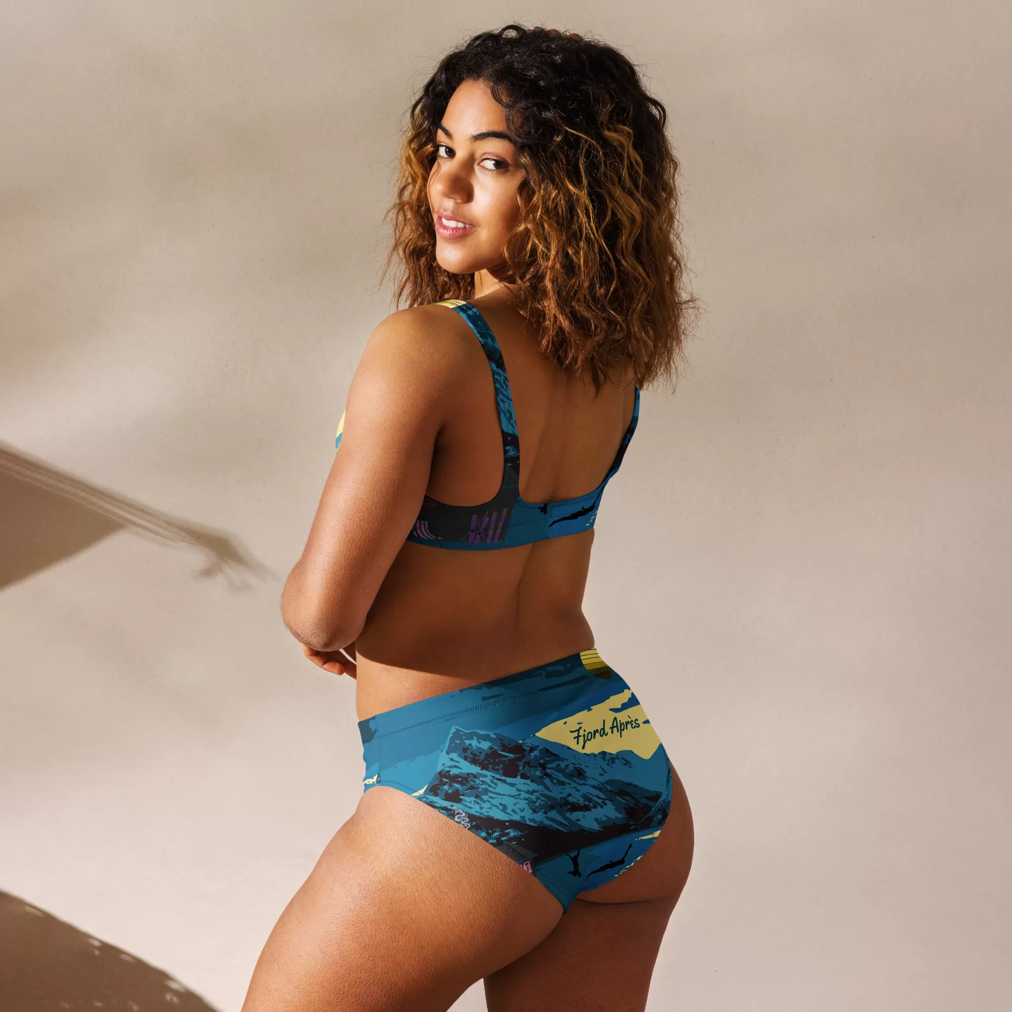 Fjord Après Recycled high-waisted bikini