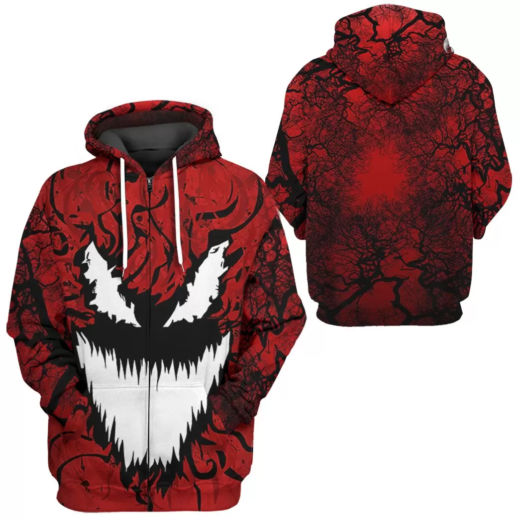 Gearhuman 3D Carnage Tshirt Hoodie Apparel