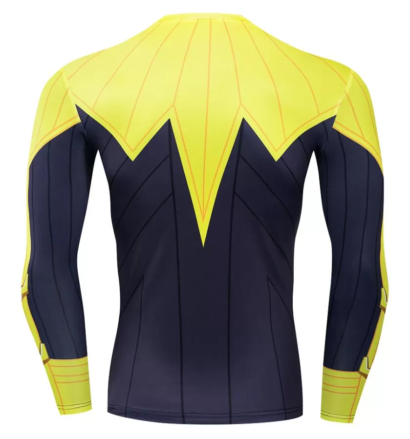 Green Lantern Sinestro Compression 'Comic' Long Sleeve Rashguard