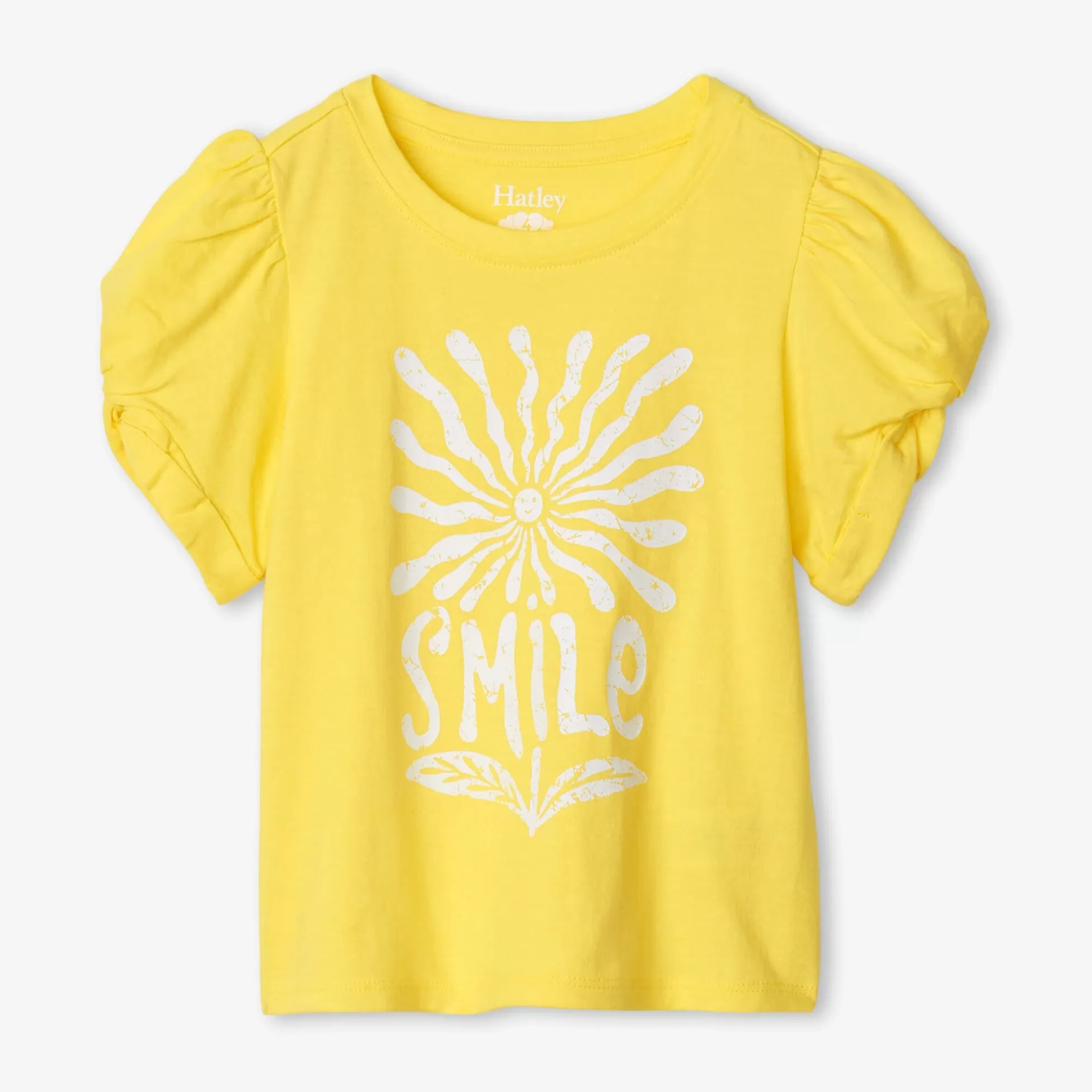 Hatley Smile Twisted Sleeve Tee