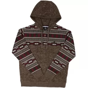 'Hooey' Men's "Nomad Jimmy" Hoody - Brown / Multi