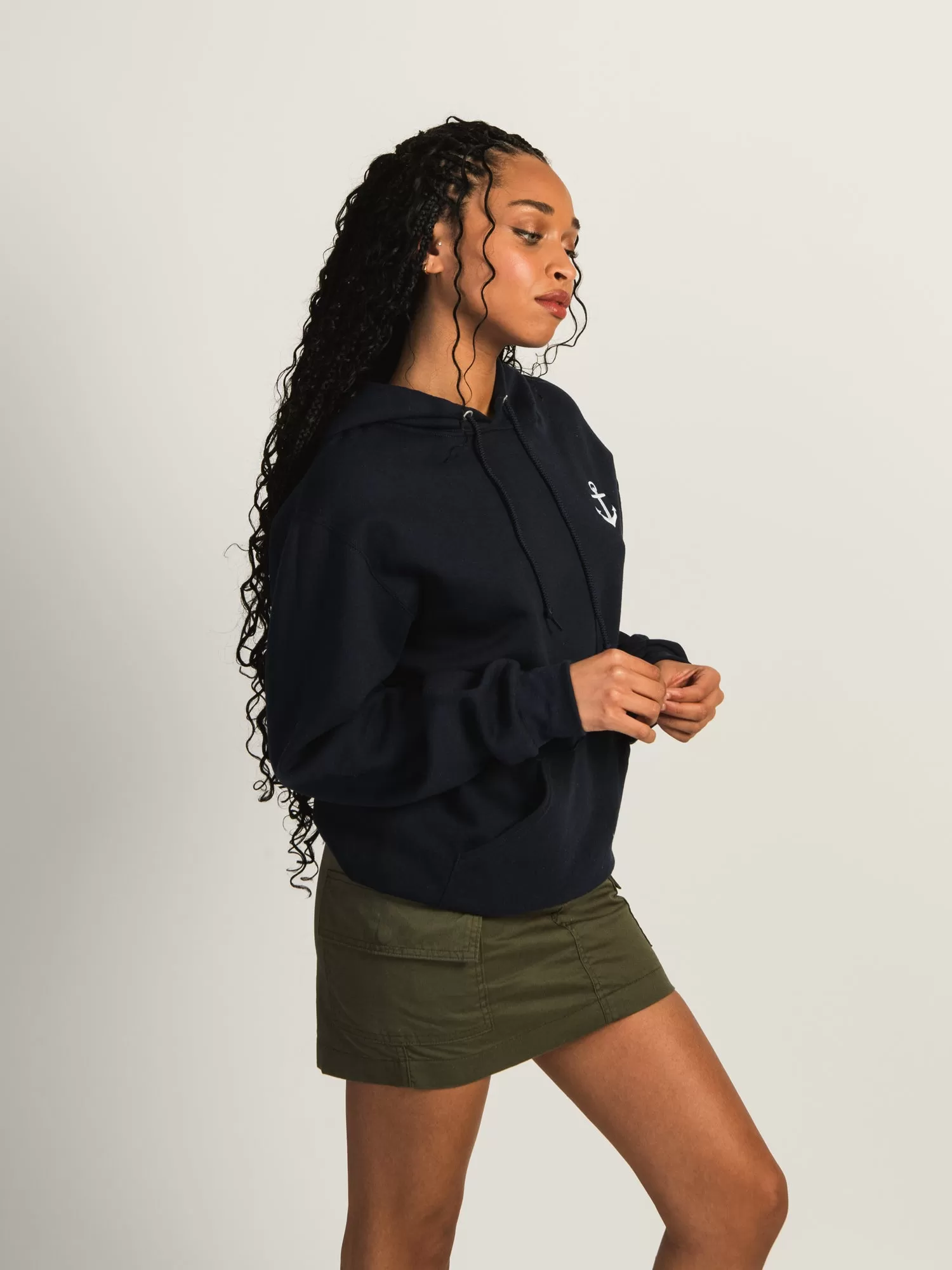 HOTLINE APPAREL ANCHOR EMBROIDERED HOODIE