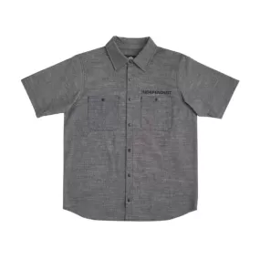 Independent Groundwork Work Shirt - Black Chambray