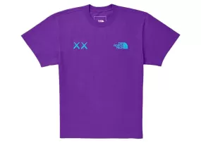 Kaws x The North Face T-shirt Gravity Purple