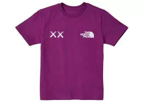 Kaws x The North Face Youth Tee "Pamplona Purple"