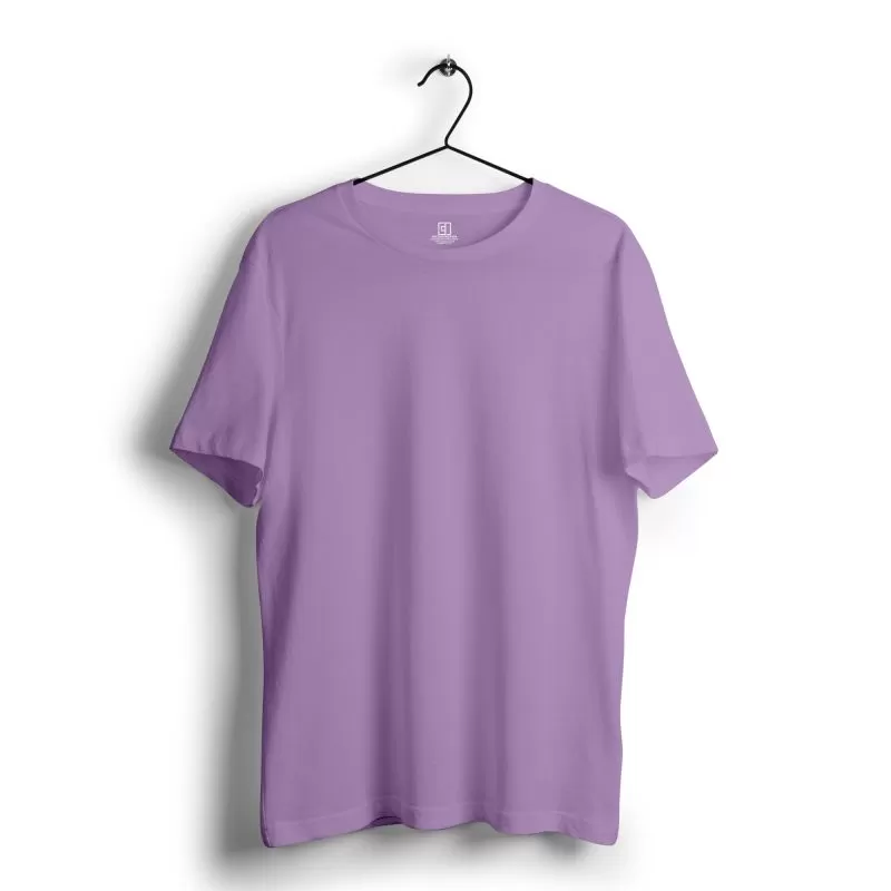 Lavender Plain Tshirt - Plus size