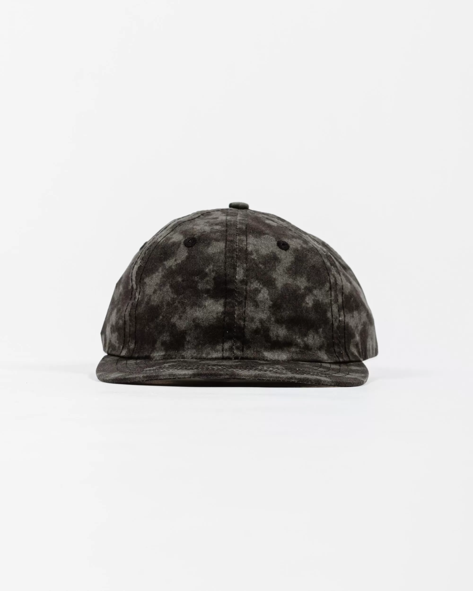 Lite Year Japanese Cotton Twill 6 Panel Cap Cloudy Black