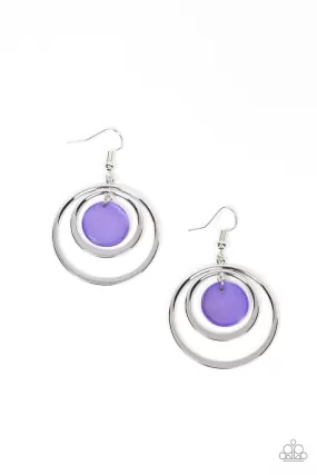 Mai Tai Tango - Purple Earring