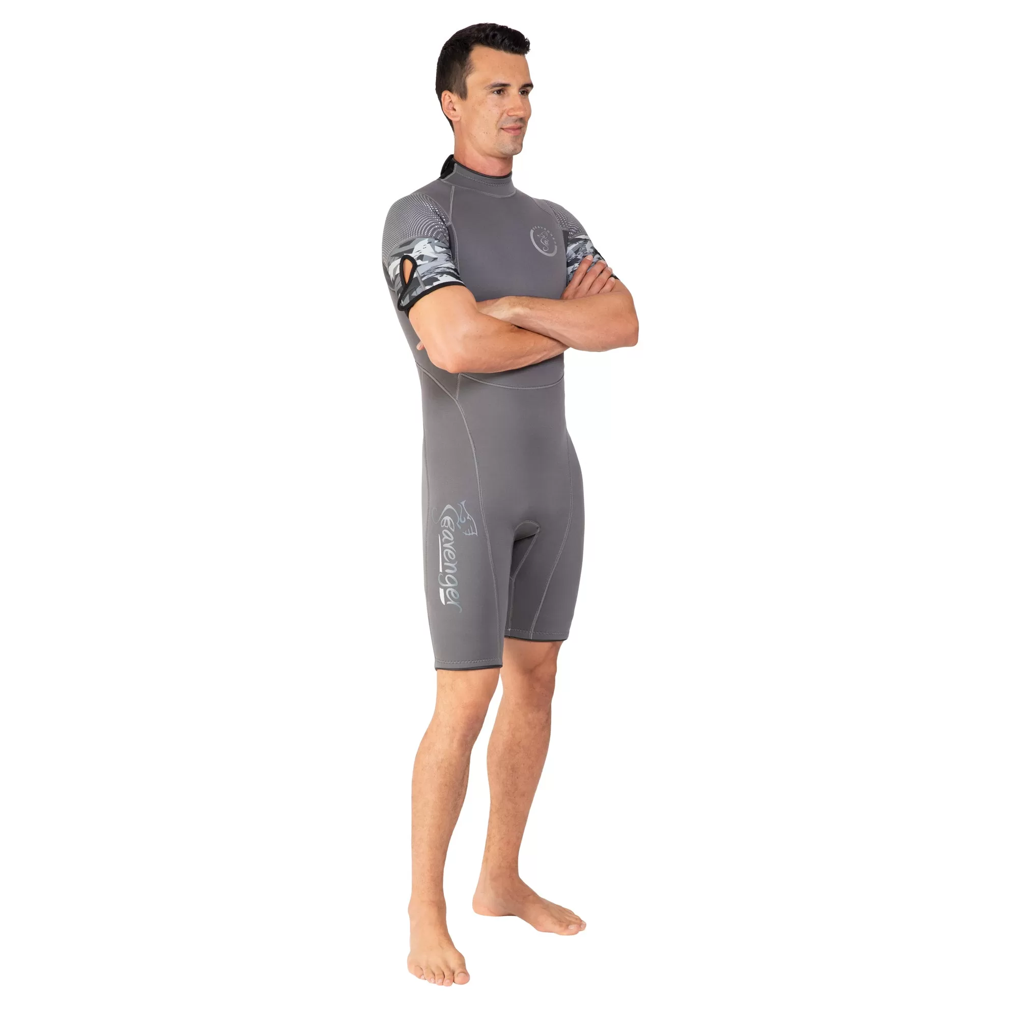 Men's 3mm Explorer Shorty Wetsuit - Camo