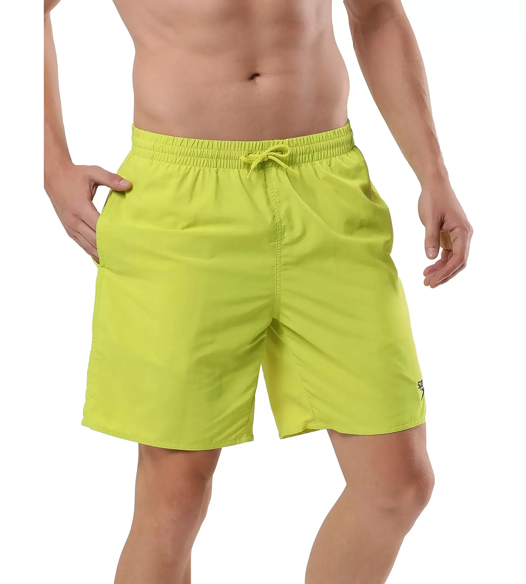 Men's Essential Watershorts - Bitterlime  &  Black