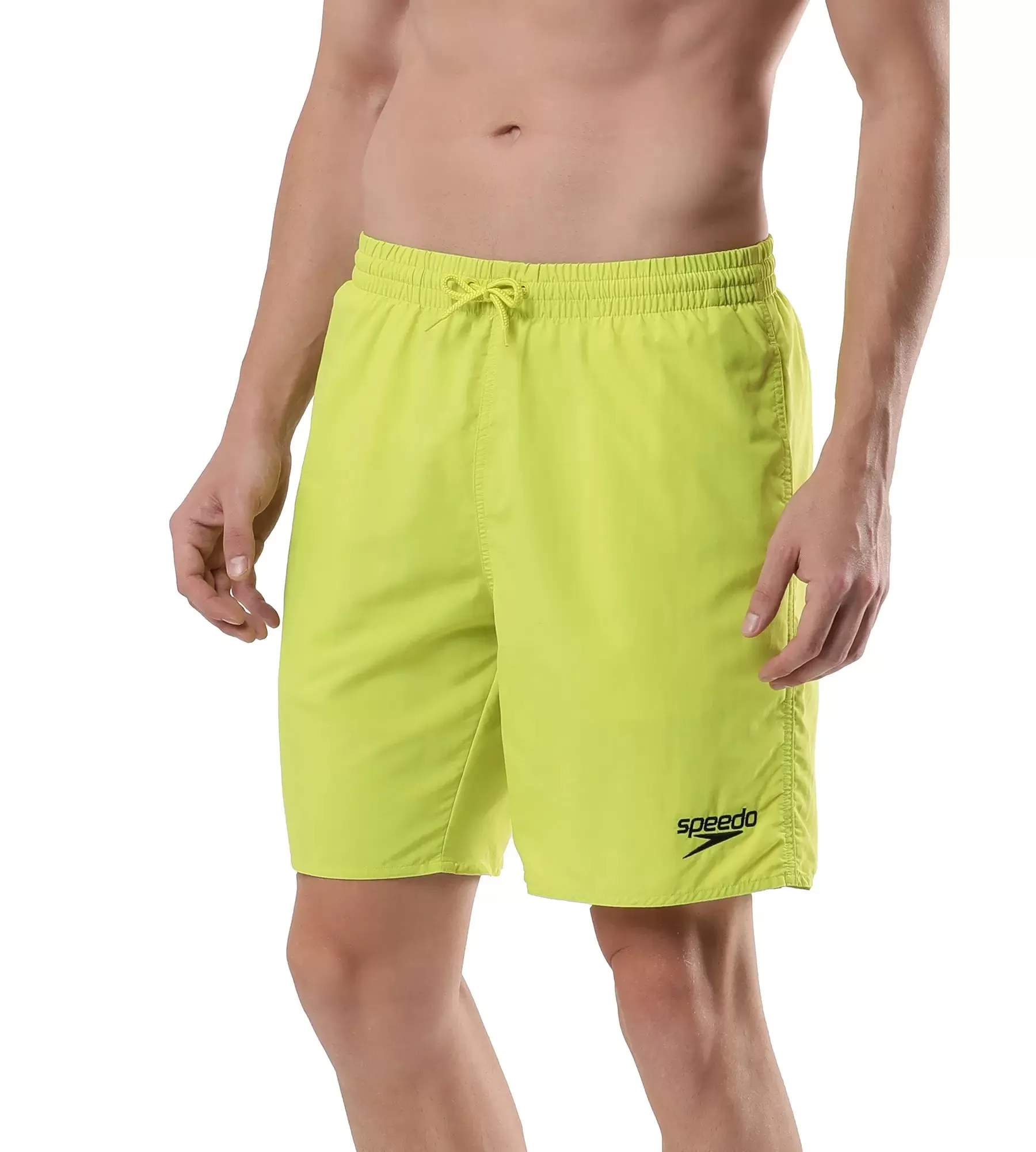 Men's Essential Watershorts - Bitterlime  &  Black