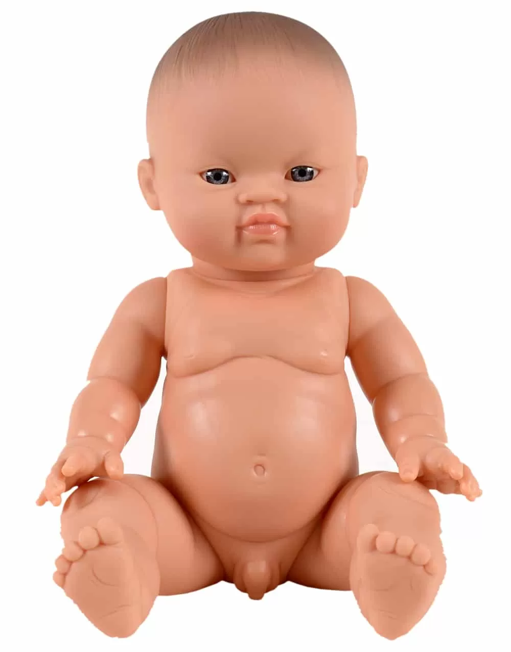 MiniKane Little Asian Baby Boy Doll - Blue Eyes