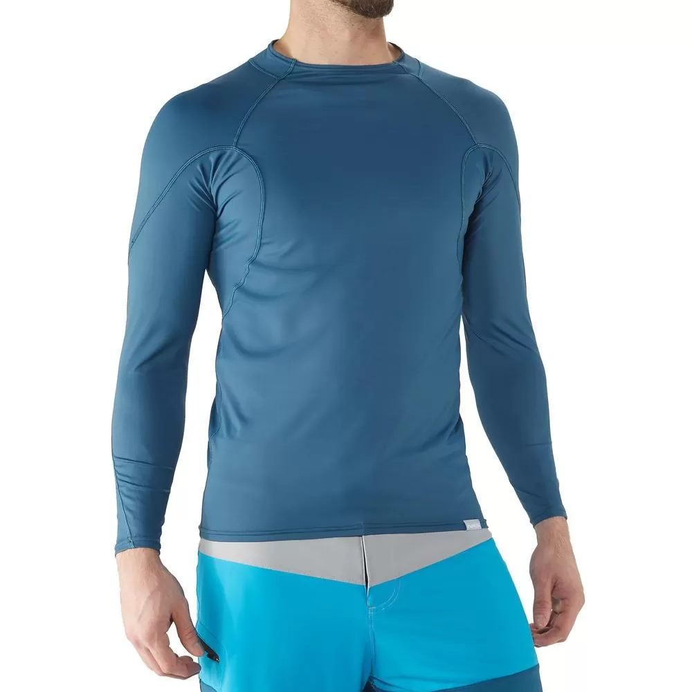 Moška dolga majica NRS UV50  H2Core Rashguard Moroccan Blue