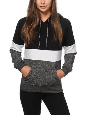 Multi-colored Pocket Hooded Sweatshirt