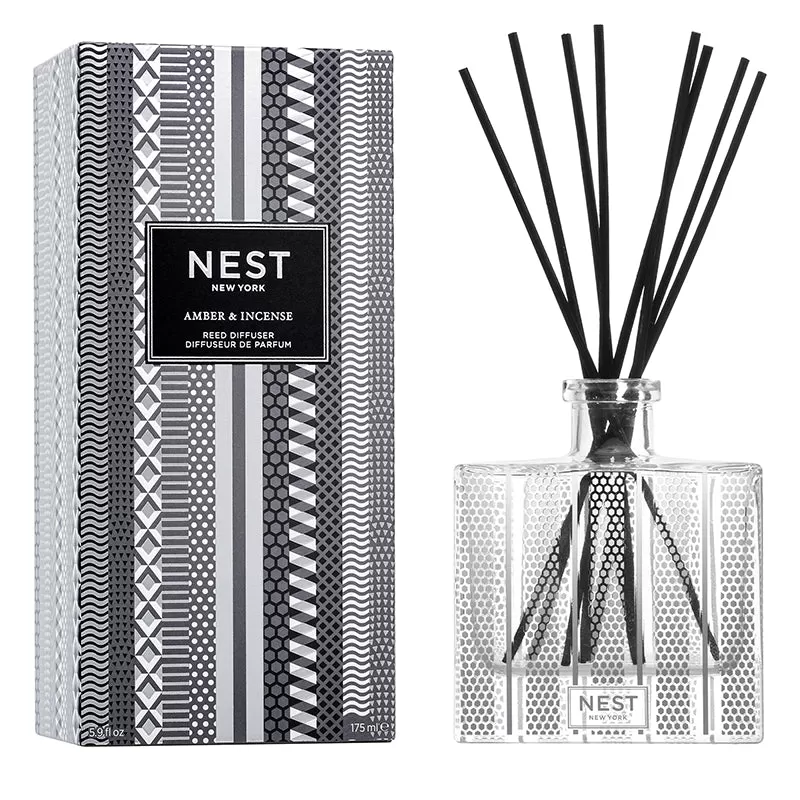 NEST FRAGRANCES | Amber & Incense Reed Diffuser