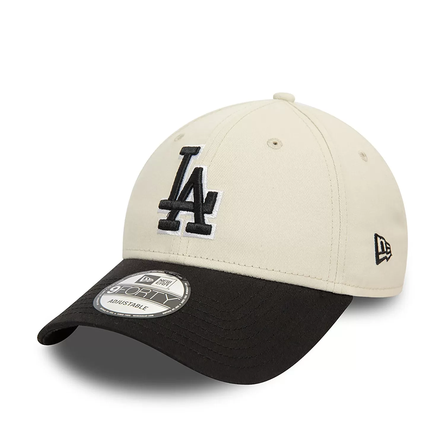 NEW ERA LA Dodgers World Series Black 9FORTY Adjustable Cap