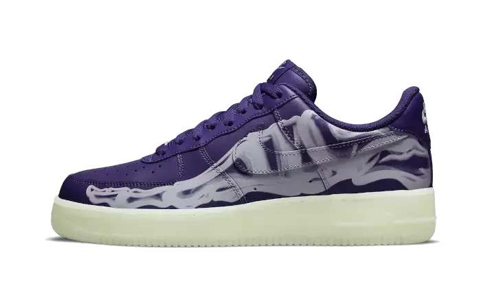 Nike Air Force 1 Low Purple Skeleton Halloween (2021)