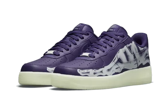 Nike Air Force 1 Low Purple Skeleton Halloween (2021)