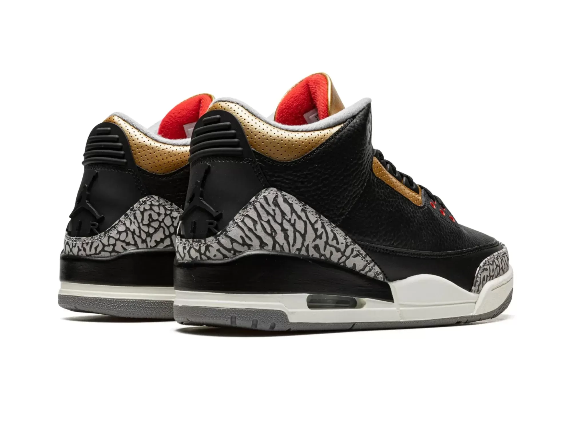 Nike Air Jordan 3 "Black Cement Gold"