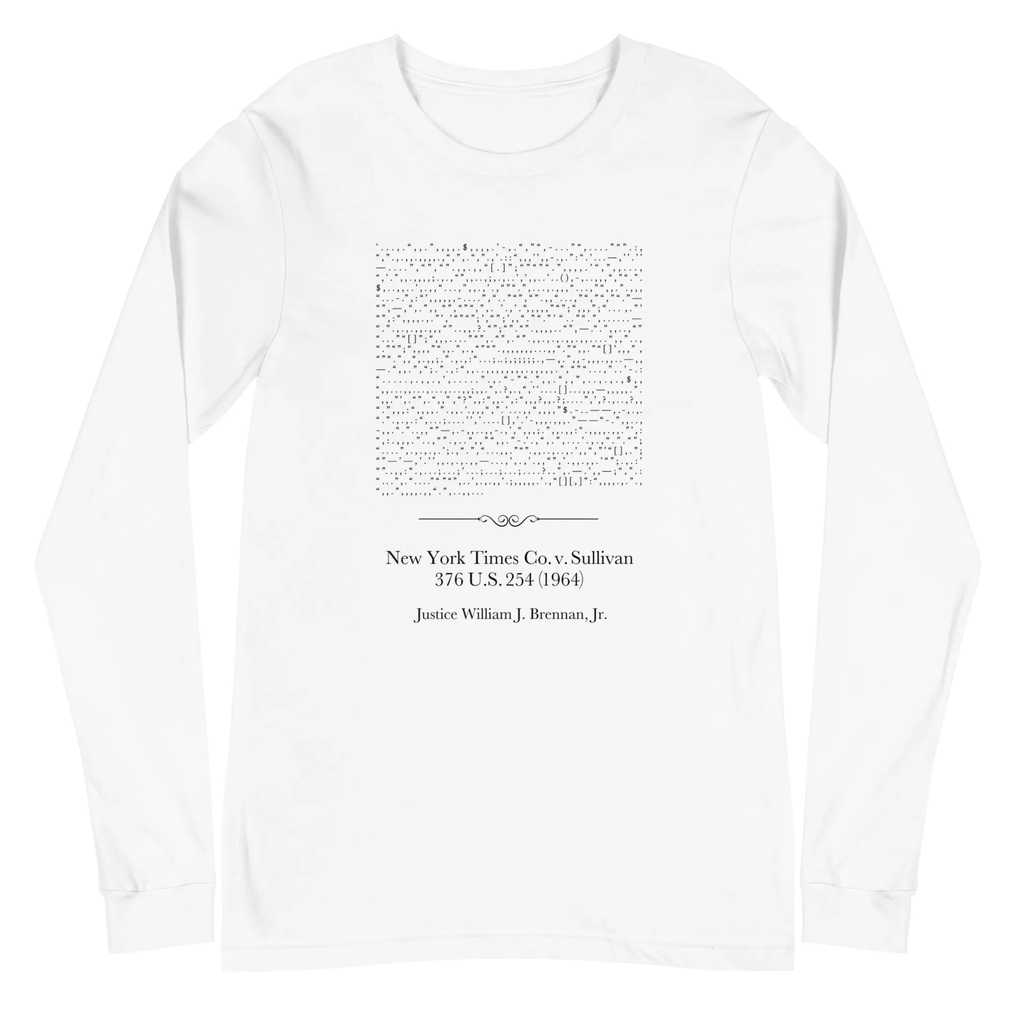 NY Times v. Sullivan - Long-sleeve t-shirt