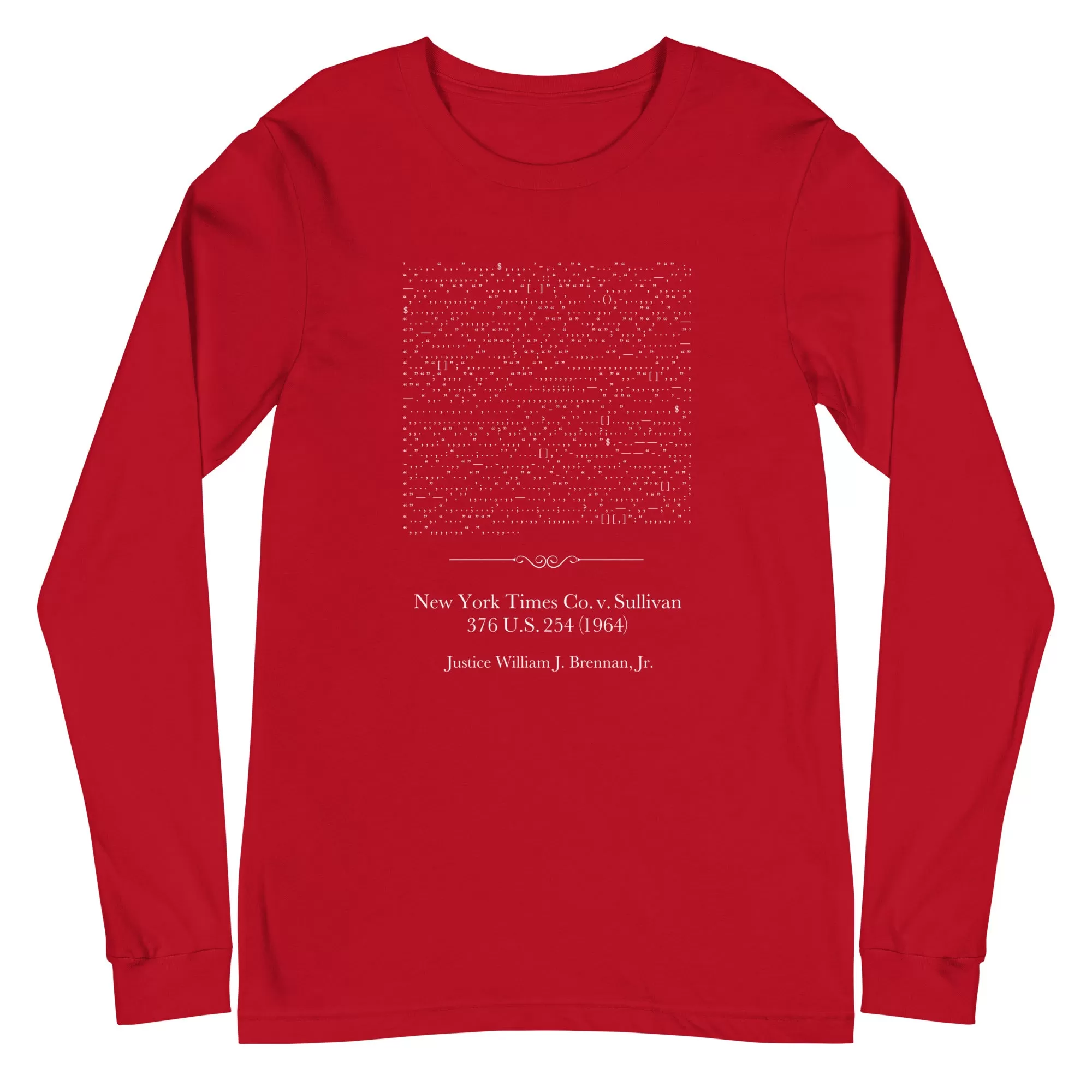 NY Times v. Sullivan - Long-sleeve t-shirt