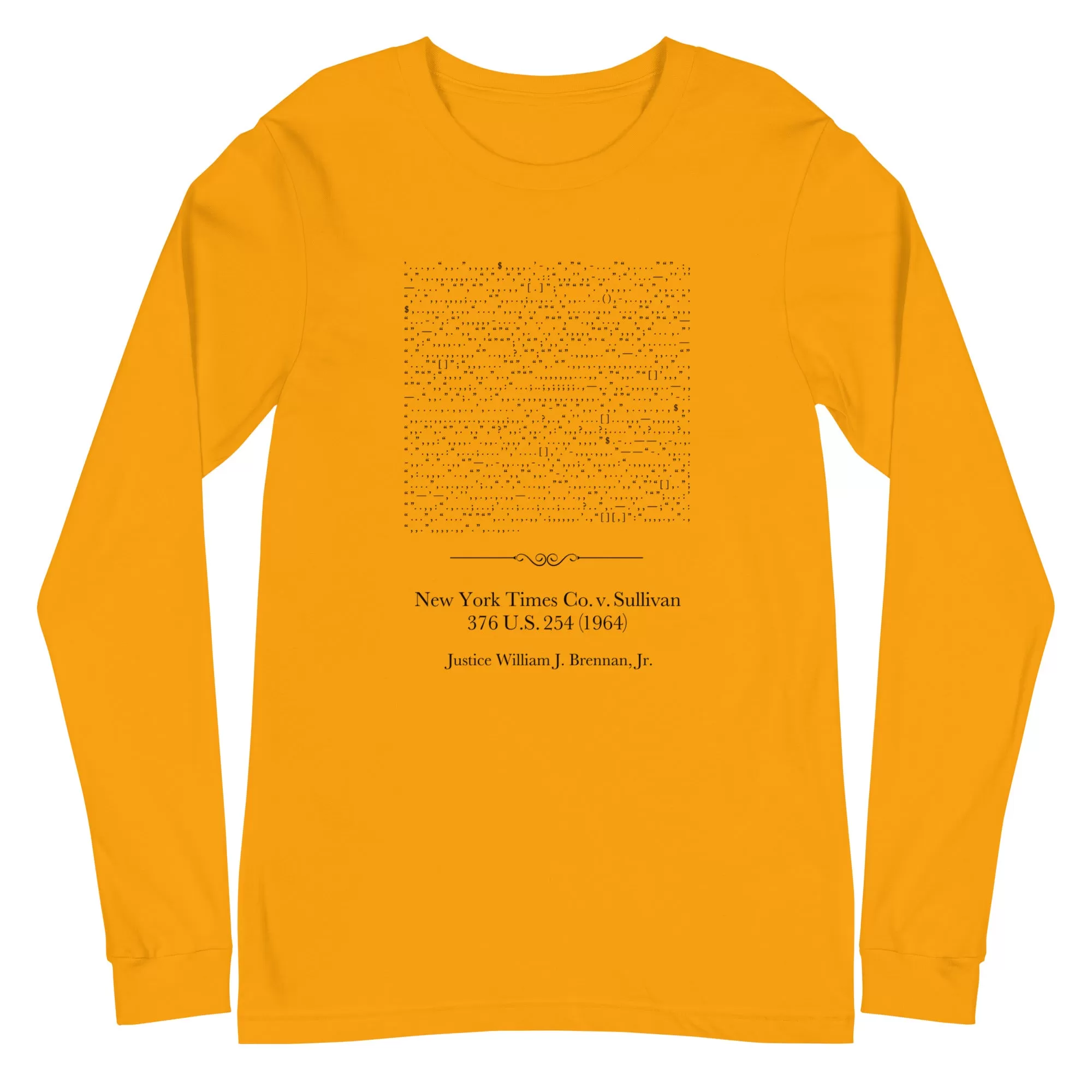 NY Times v. Sullivan - Long-sleeve t-shirt