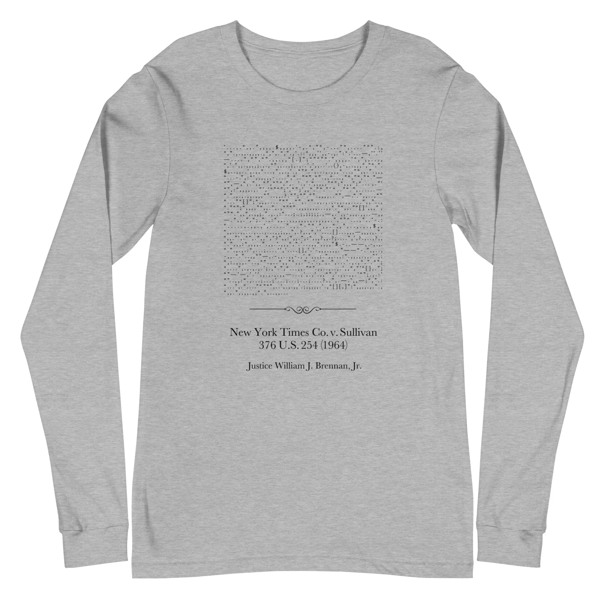 NY Times v. Sullivan - Long-sleeve t-shirt