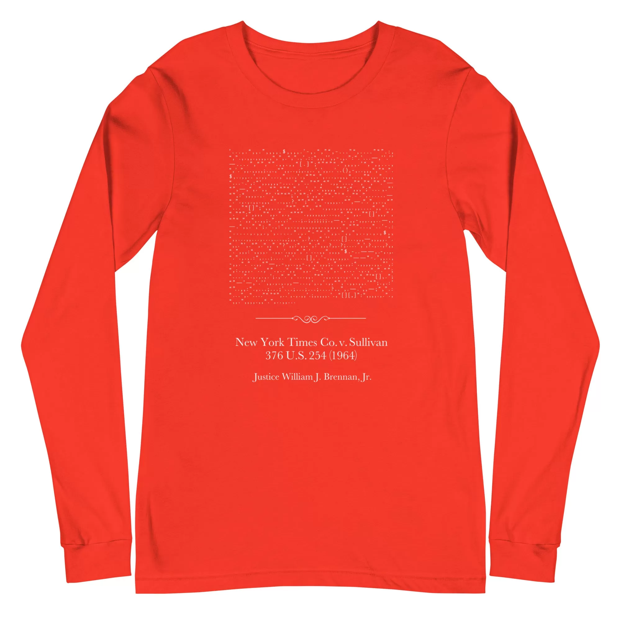 NY Times v. Sullivan - Long-sleeve t-shirt