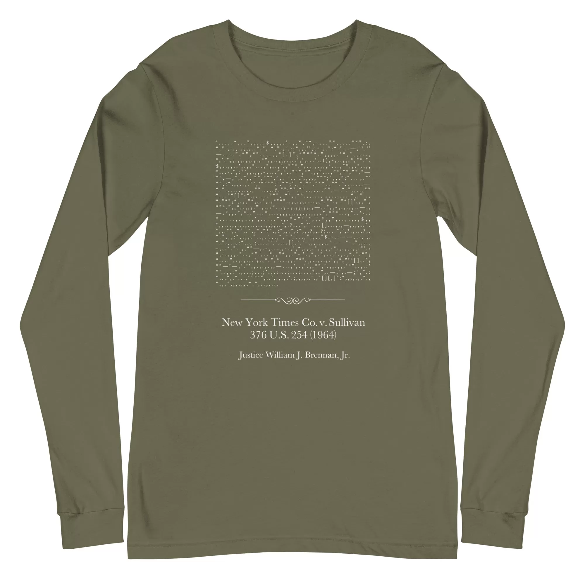 NY Times v. Sullivan - Long-sleeve t-shirt