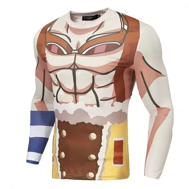 One Piece Compression 'Usopp' Long Sleeve Rashguard